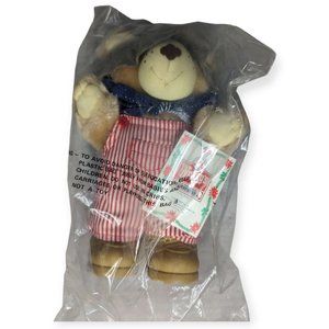 Vintage 1986 Wendy's Furskins Bear- Dudley